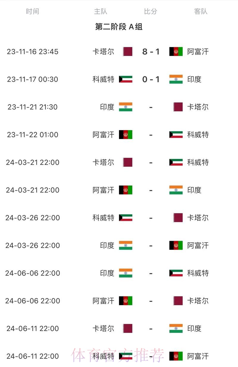 2026世界杯赛程高清版全程直播免费观看